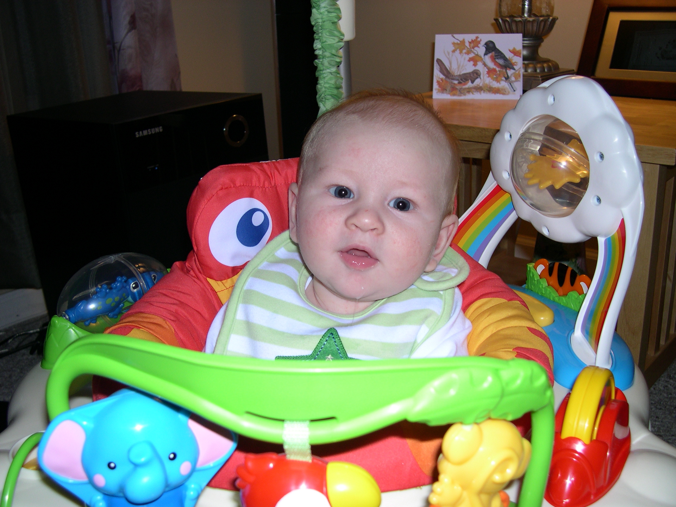 Nicky in the Jumperoo