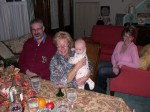 Grandpa, Grandma, Nicky and Mommy