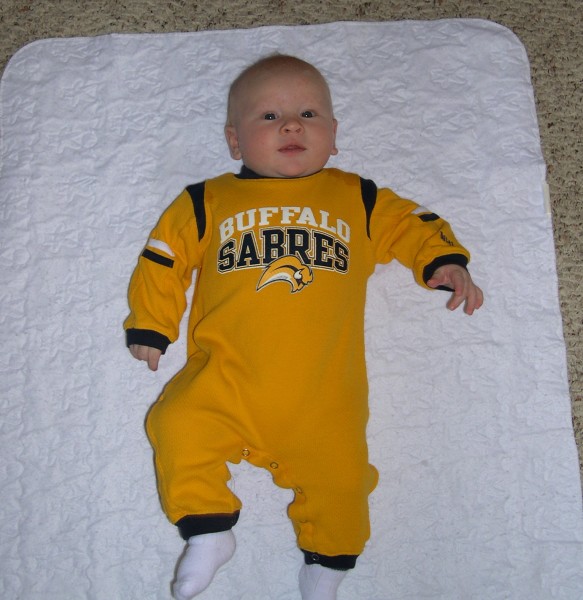 Little Sabres fan!