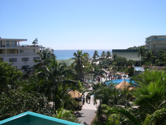 Sonesta Maho Beach from out room balcony