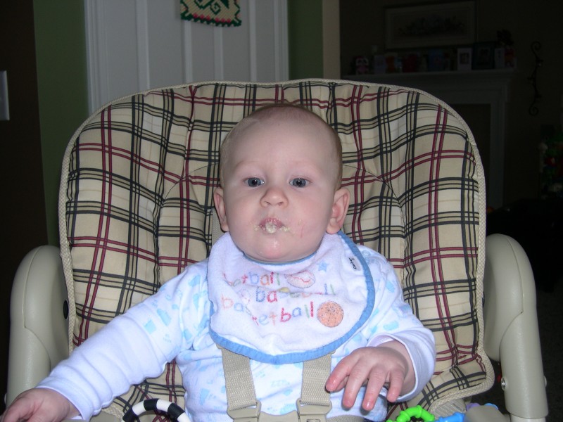 Oatmeal face!