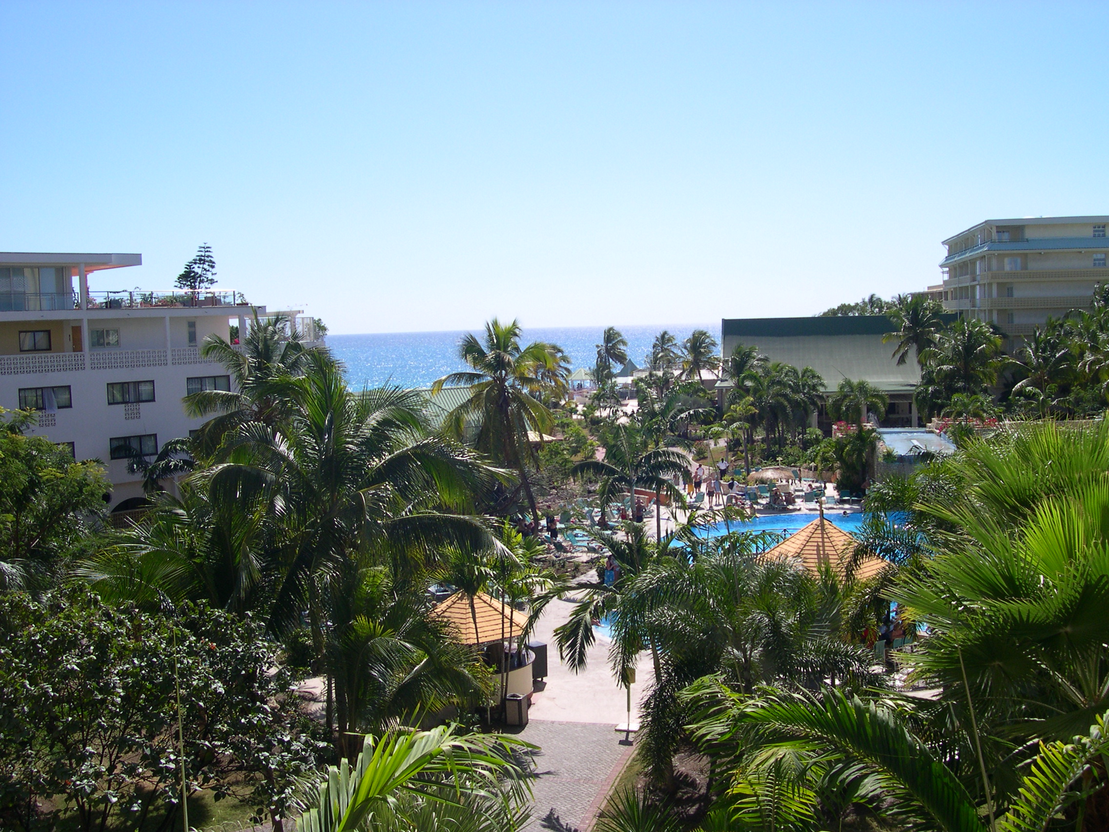 Sonesta Maho Beach from our room balcony