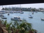 Boats arriving for the Heineken Regatta (Galla)