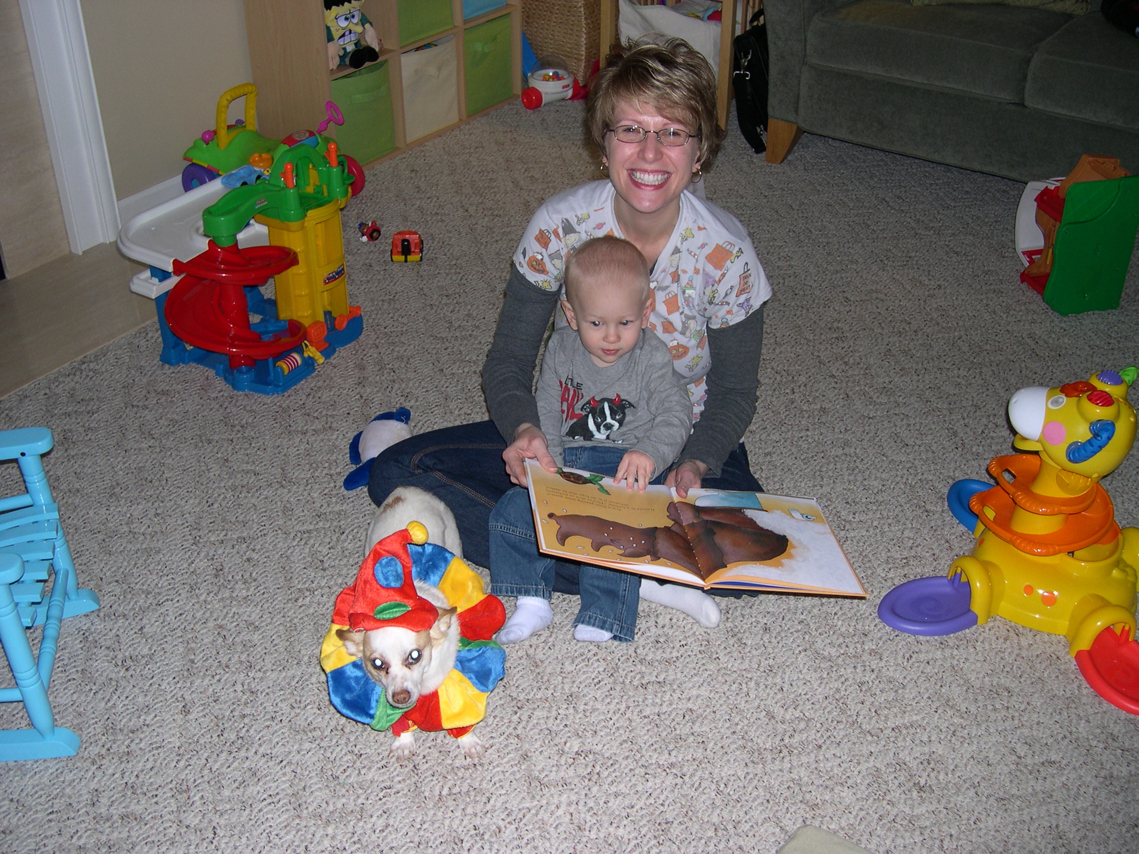 Mommy, Nicky and Keanu