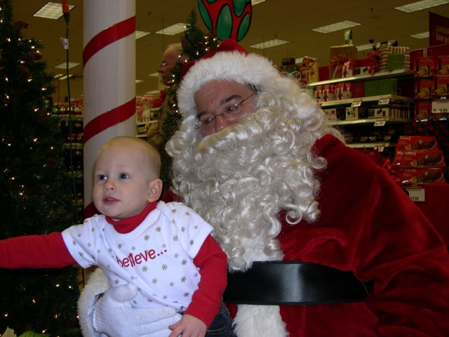 Nicky and Santa Claus