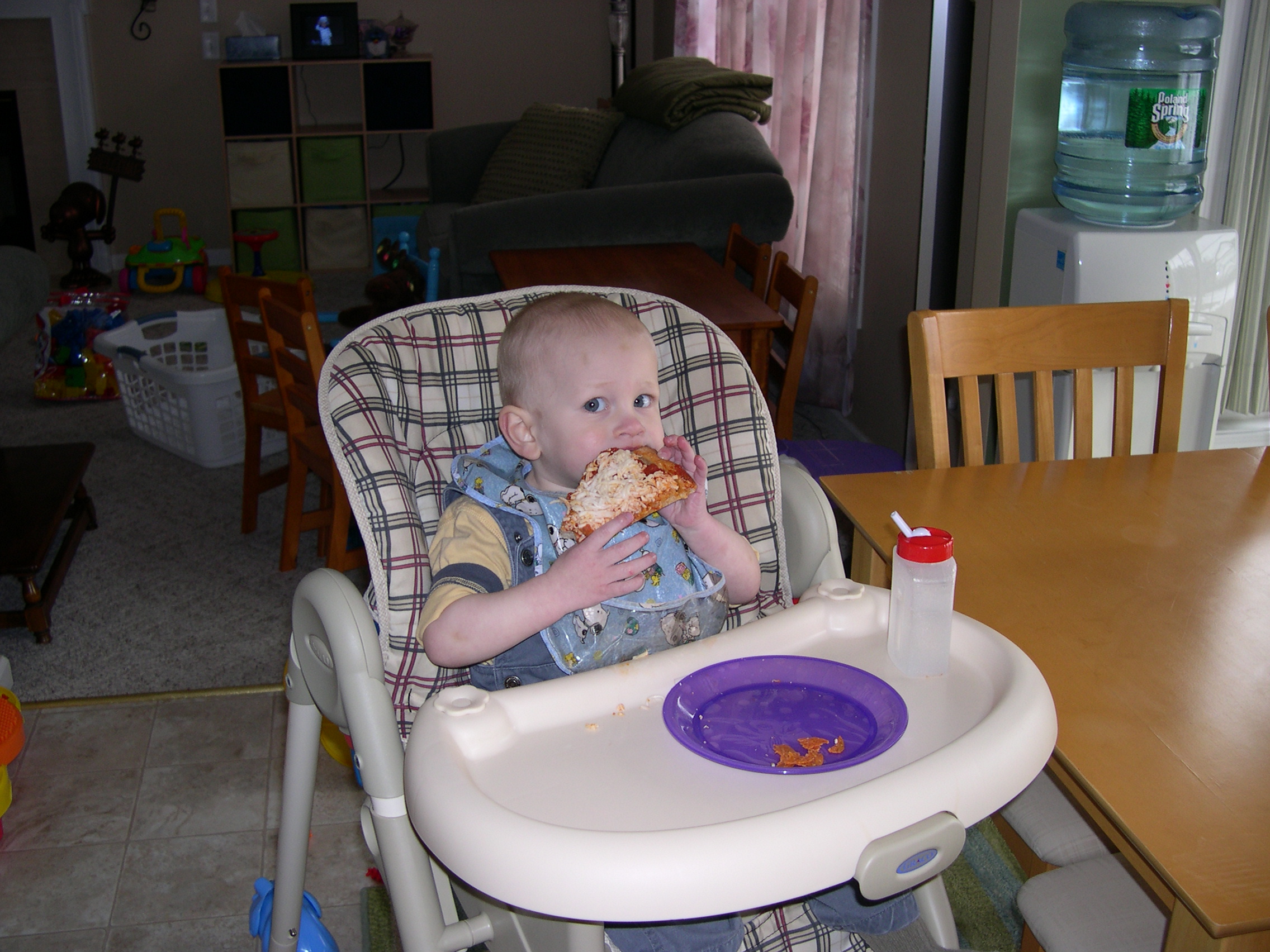 Mmmm...pizza! (With soy cheese, of course!)