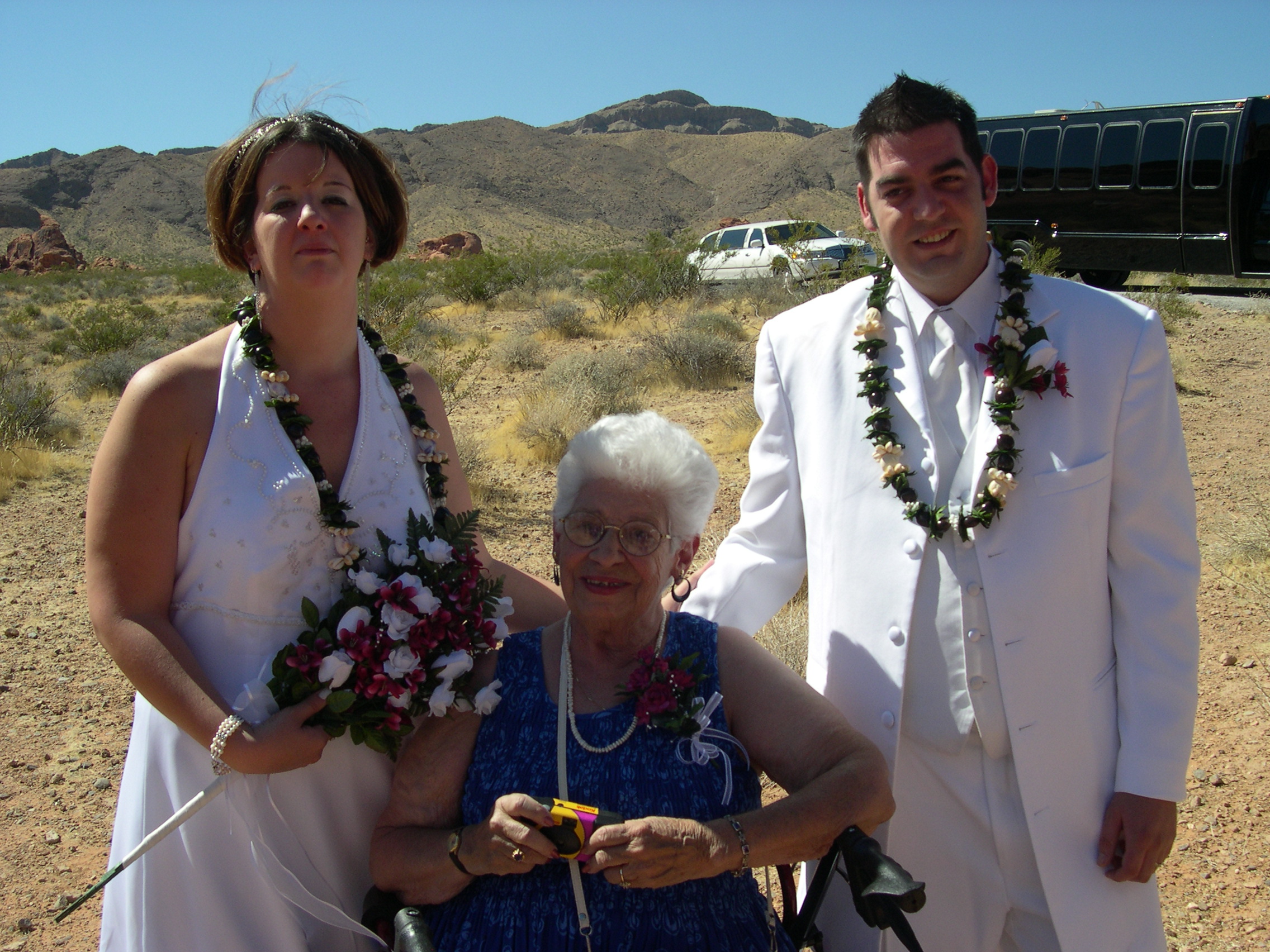 Jillian, Grandma, and Sean