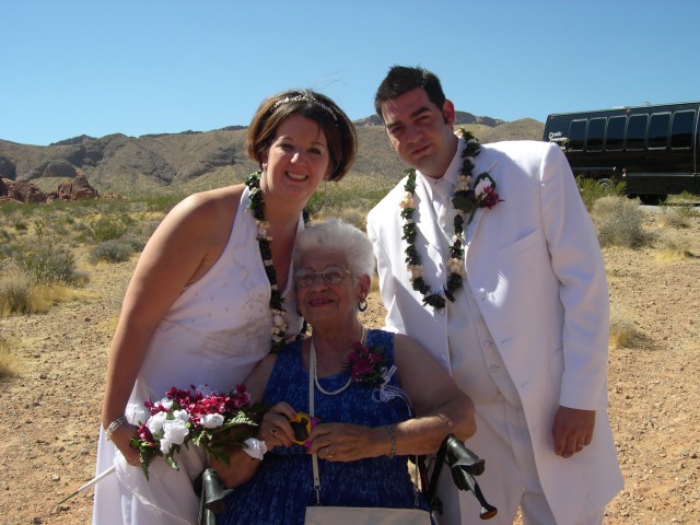 Jillian, Grandma, and Sean