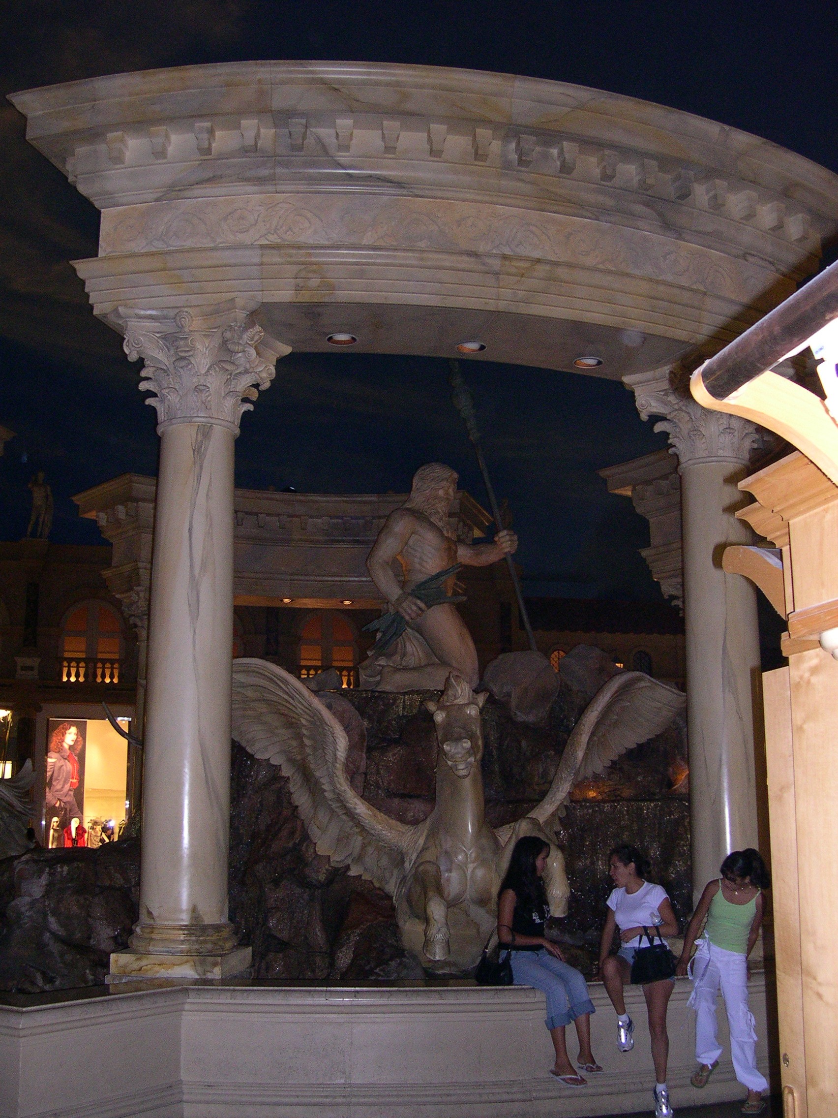 Caesar's Palace Shopping Area