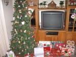 Another view of tree and gifts