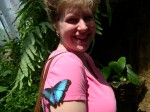 Jen and the butterfly