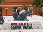 Jen at Costa Maya