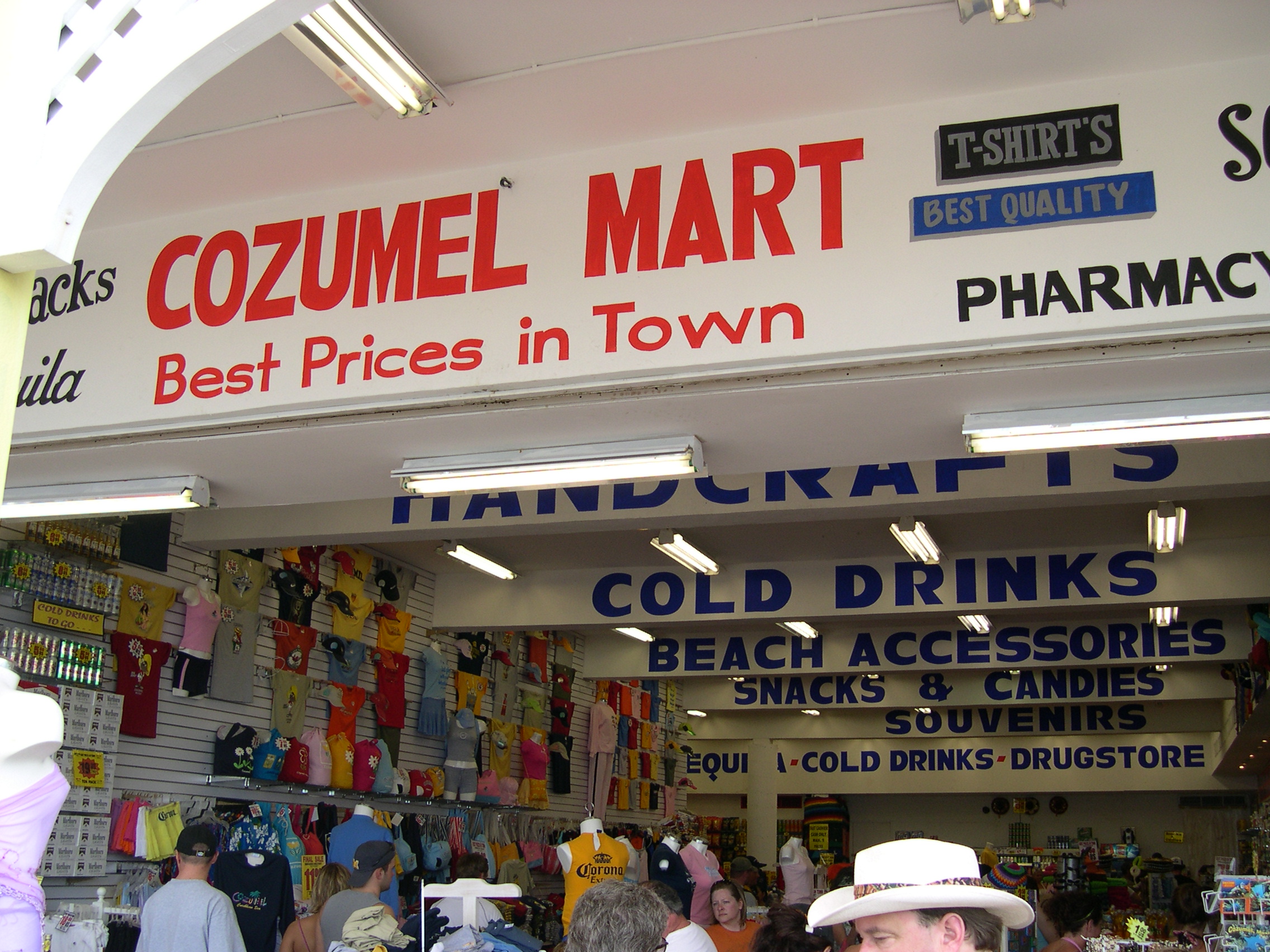 Cozumel Mart was one of our favorite stores