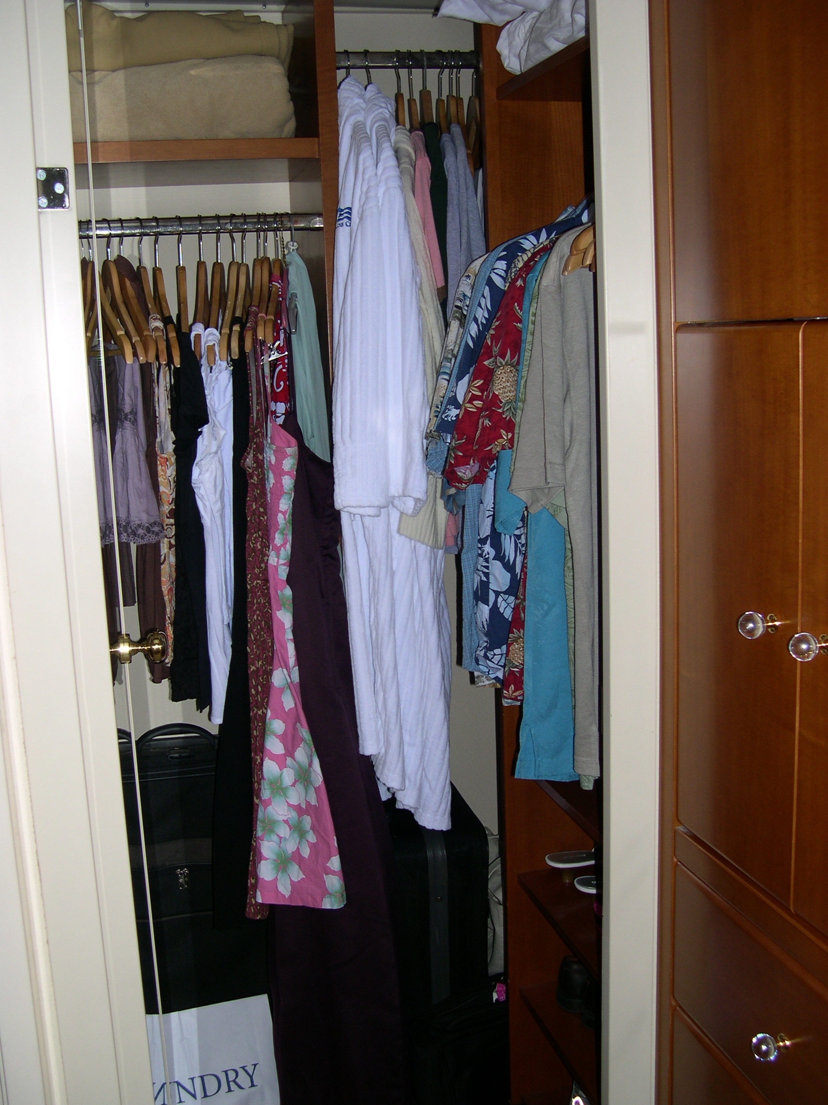 The "walk-in" closet