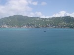 The view of St. Thomas from our balcony