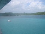 The view of St. Thomas from our balcony