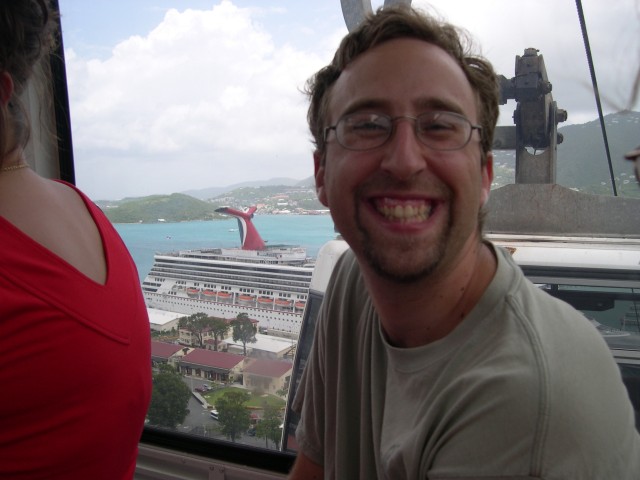 Matt on the Skyride