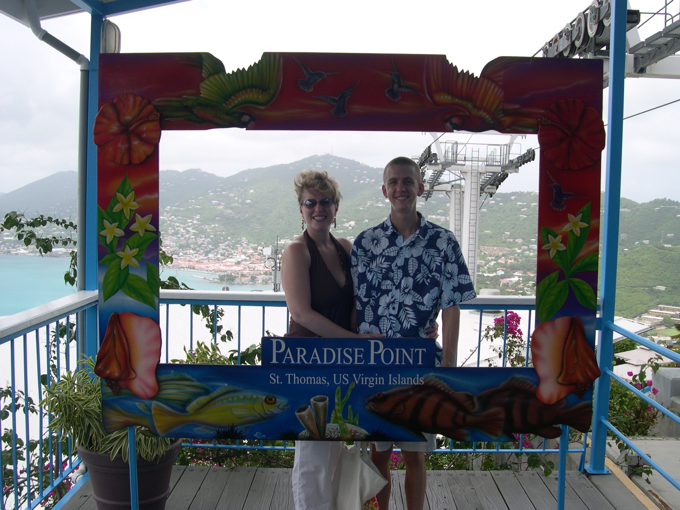 Jen and Chuck at Paradise Point