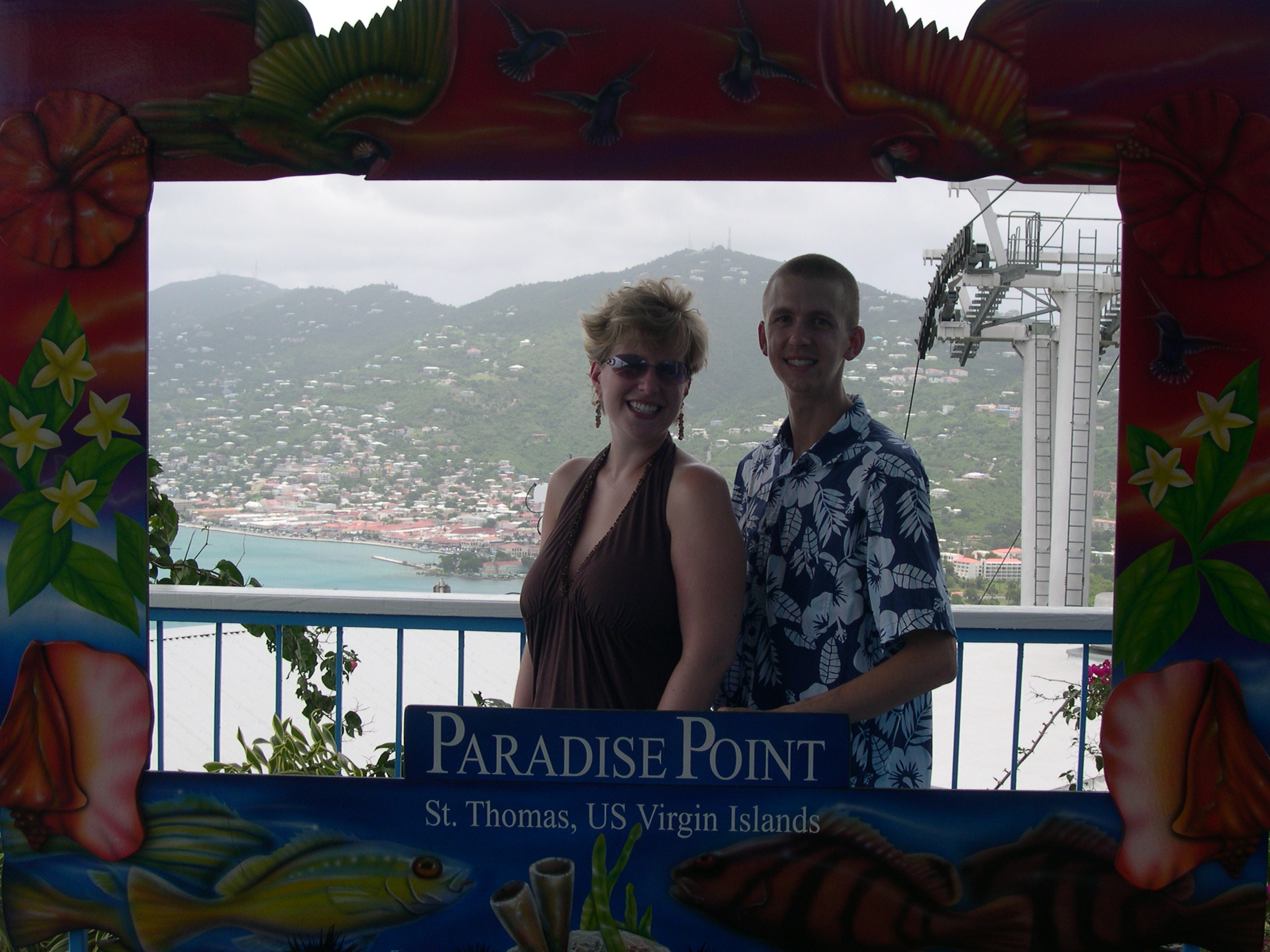 Jen and Chuck at Paradise Point