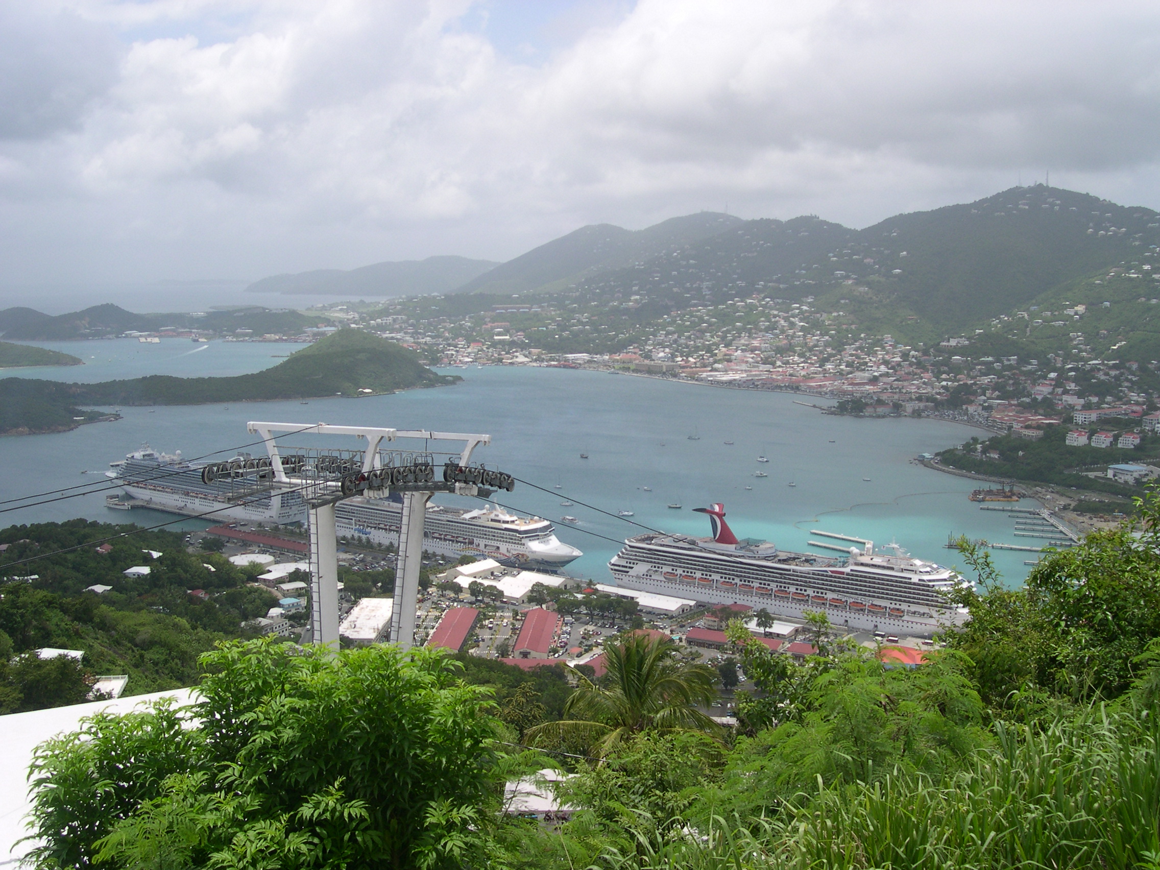 St. Thomas as viewed from Paradise Point