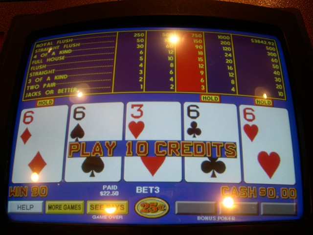 Jen's $22.50 winning four-of-a-kind