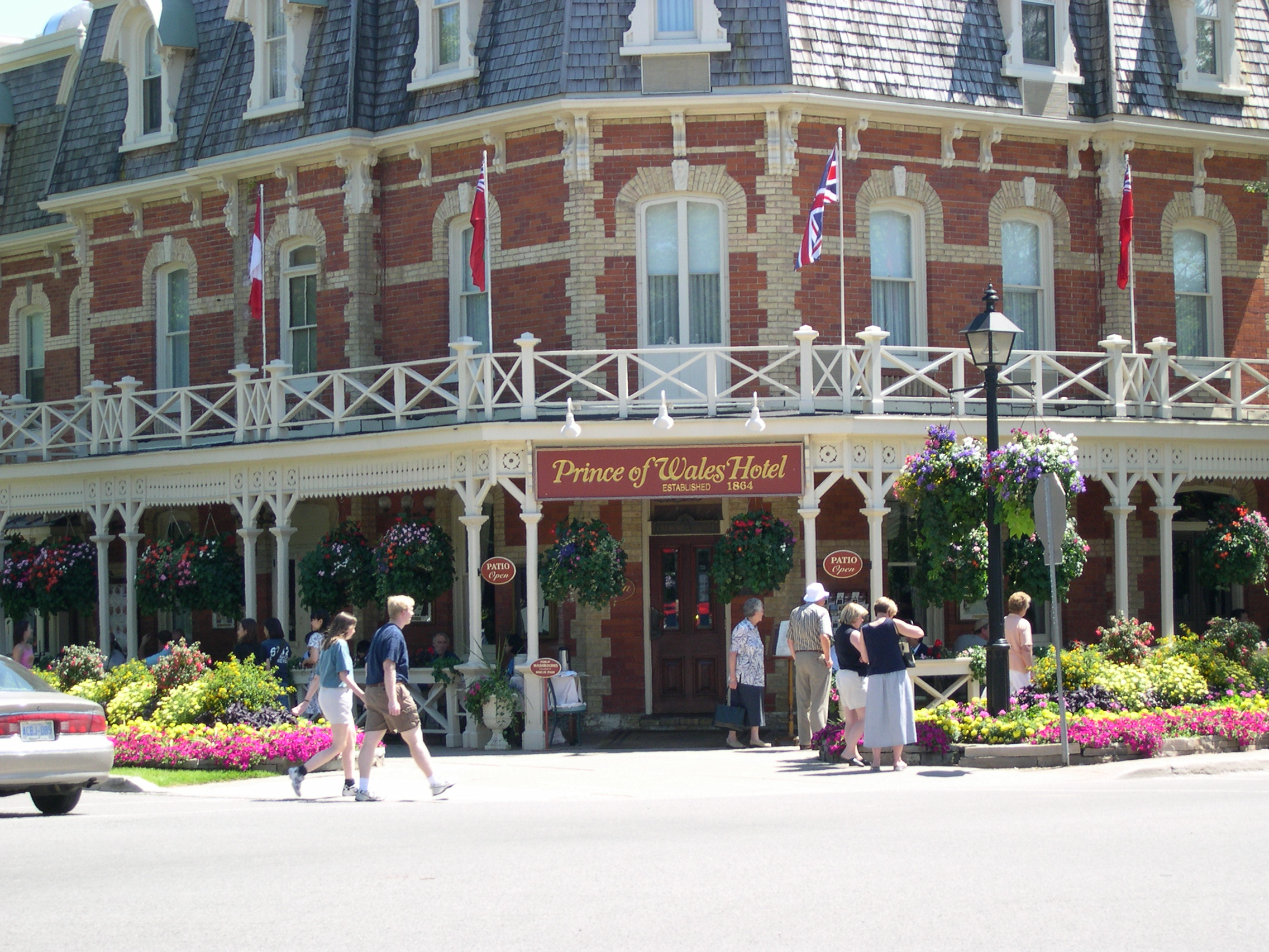 Prince of Wales Hotel in Downtown Niagara on the Lake