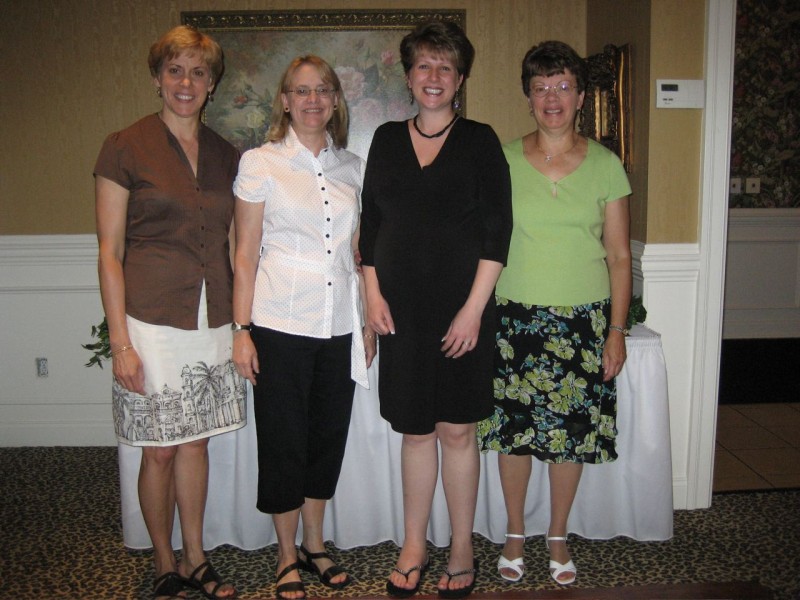 Aunt Patty, Mom Gruener, Me and Aunt Carolyn