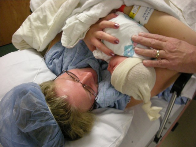 Mommy and Nicky on the way to recovery