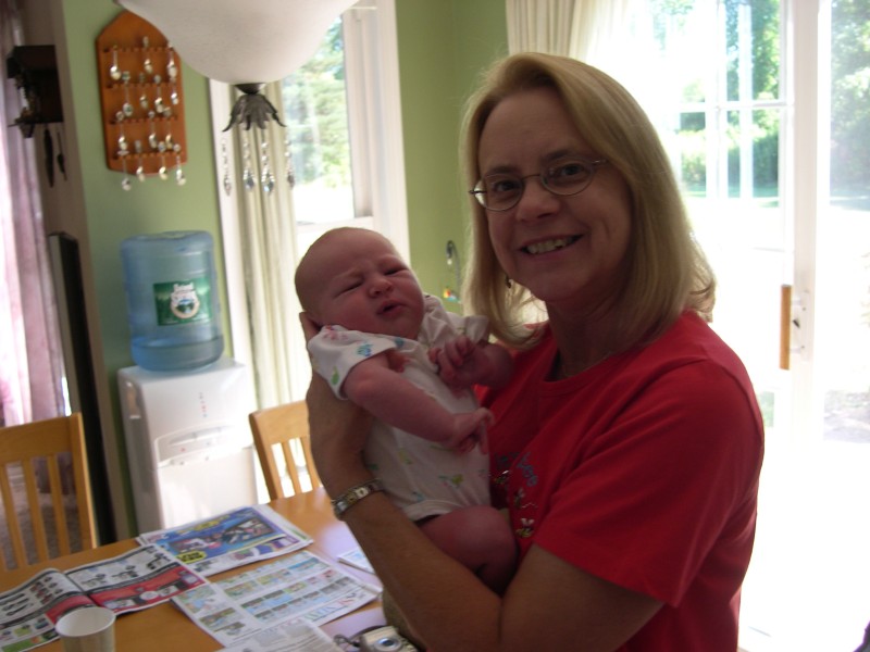 Nicky and Grandma Chris