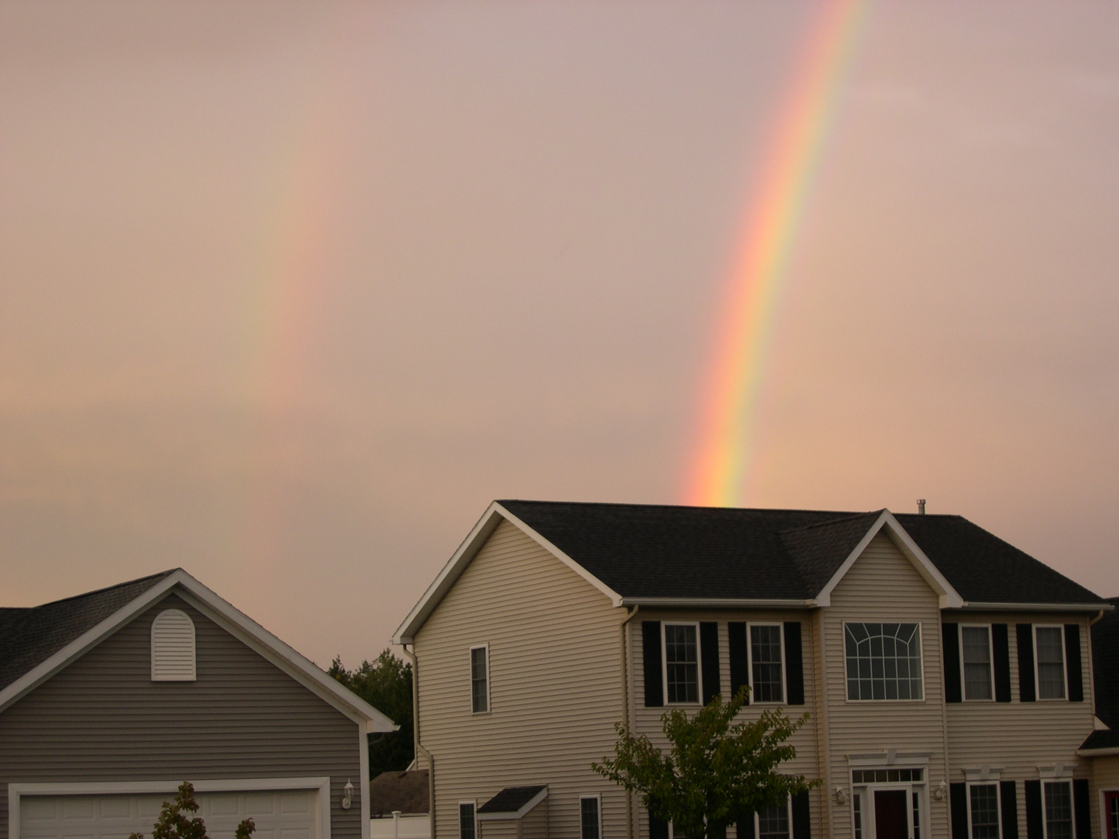 A double rainbow